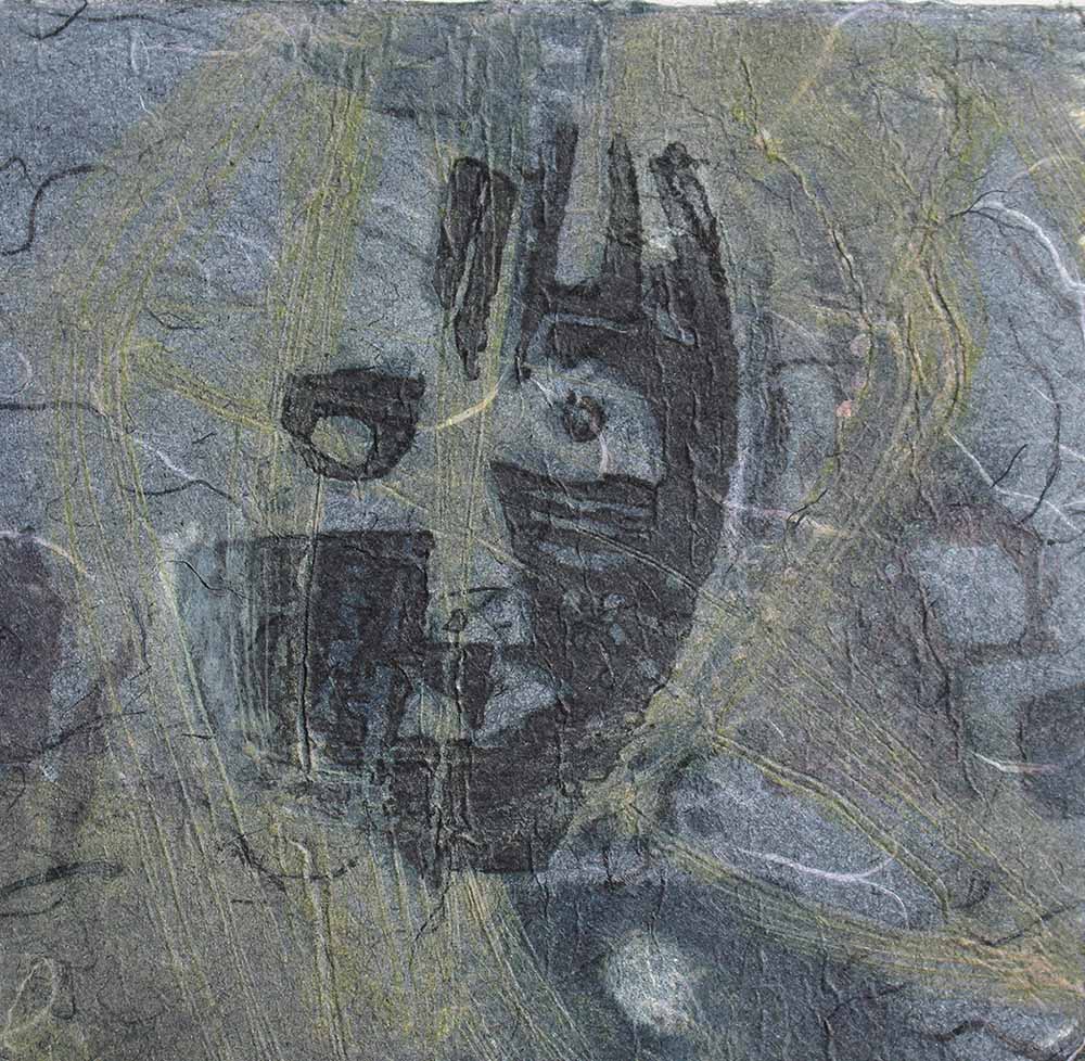 Angel hair
1/1 woodblock/ drypoint
Framed 300x400
$325