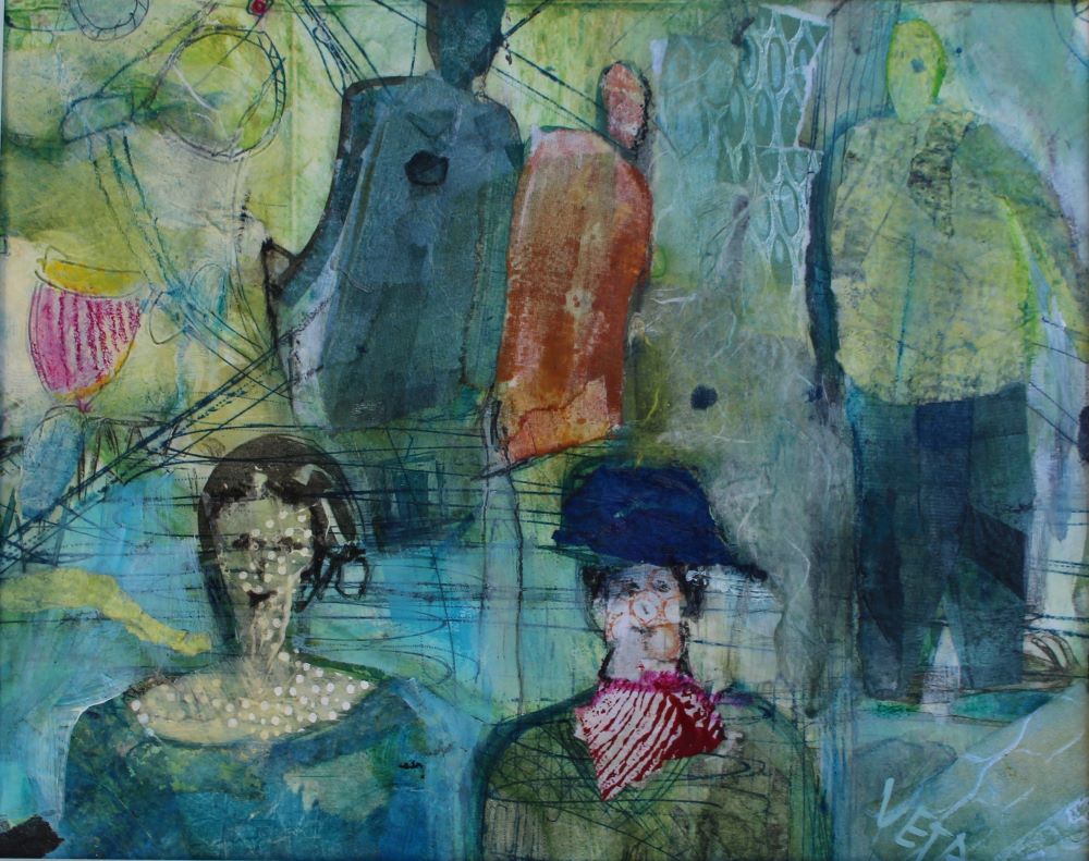 At the Races
340x380
Mixed Media
Framed on Printing paper
425