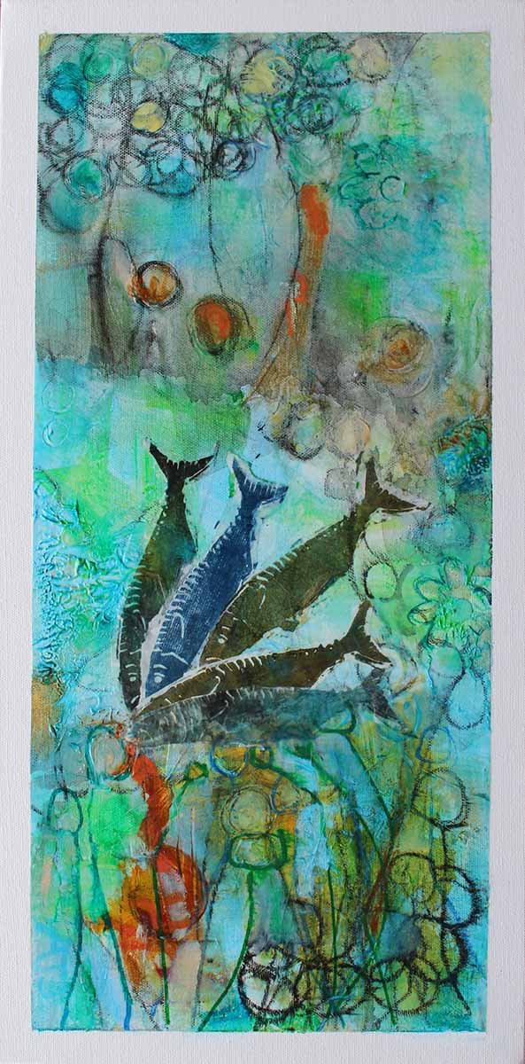  The hot spot < strong>
Mixed Media on Canvas
415