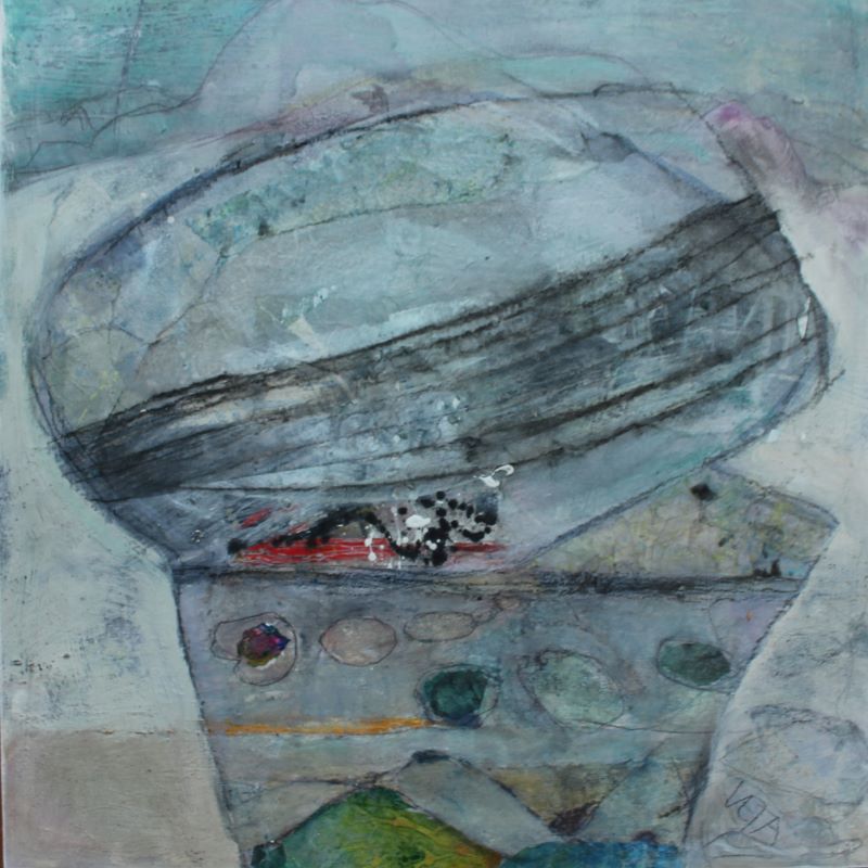 Top and Bottom
405x405
Mixed Media
Hardboard
625