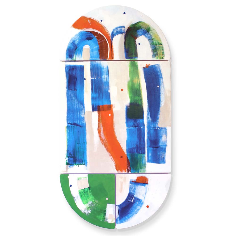 GREASE MONEKY RODEO
Original Modular Painting
Materials: Acrylic on Ply
Size: 1185 x 590 x 30mm
Orientation: Vertical or Horizontal
Shape: Lozenge / 4 segments bevelled ply mounted on single lightweight backing board
Ready to Hang
Signed: Front and full details on the back
Free Shipping in NZ
$3200