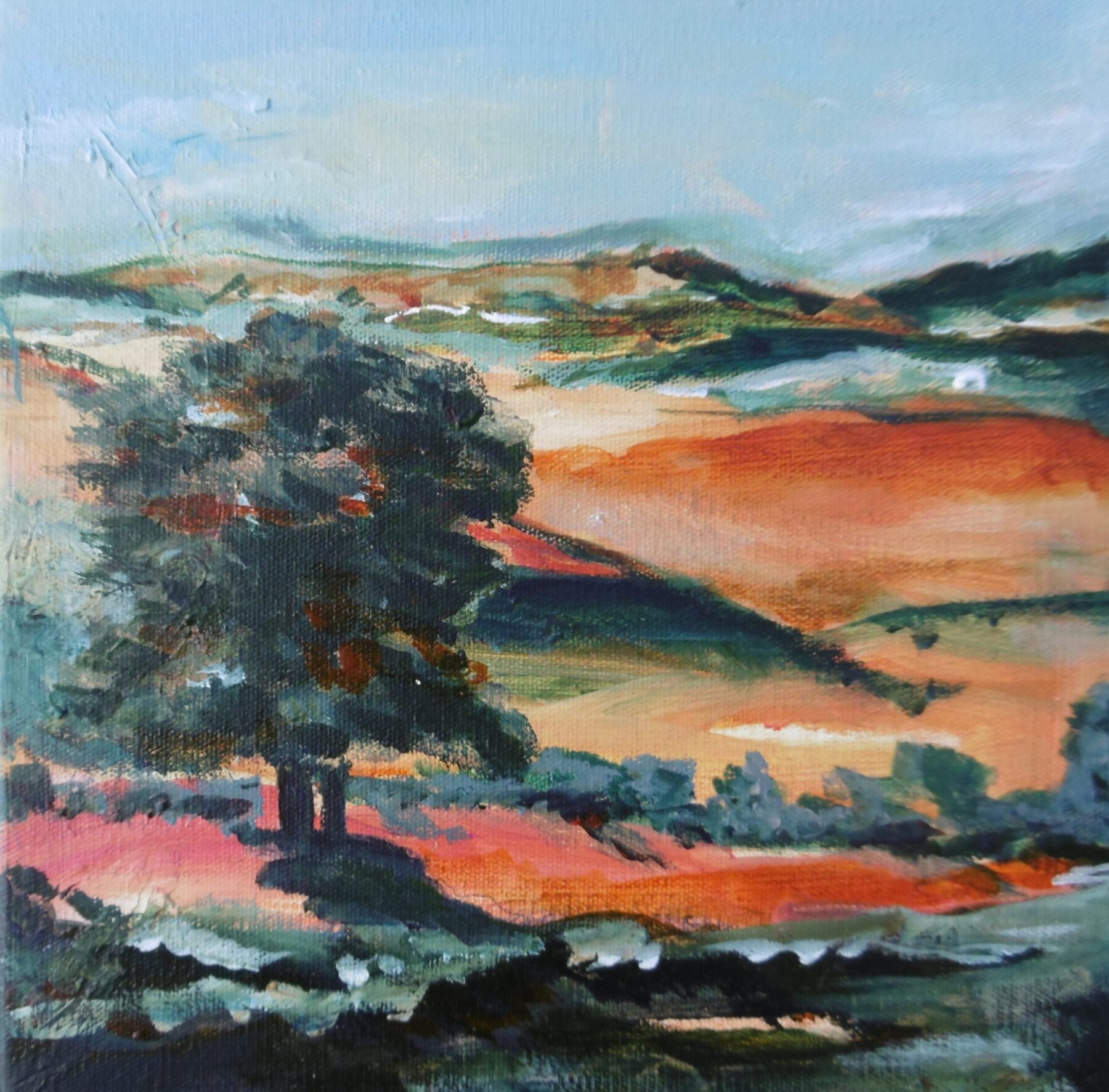 Dreamers Land>
Acrylic on Canvas- 25 x 25 cm - $250