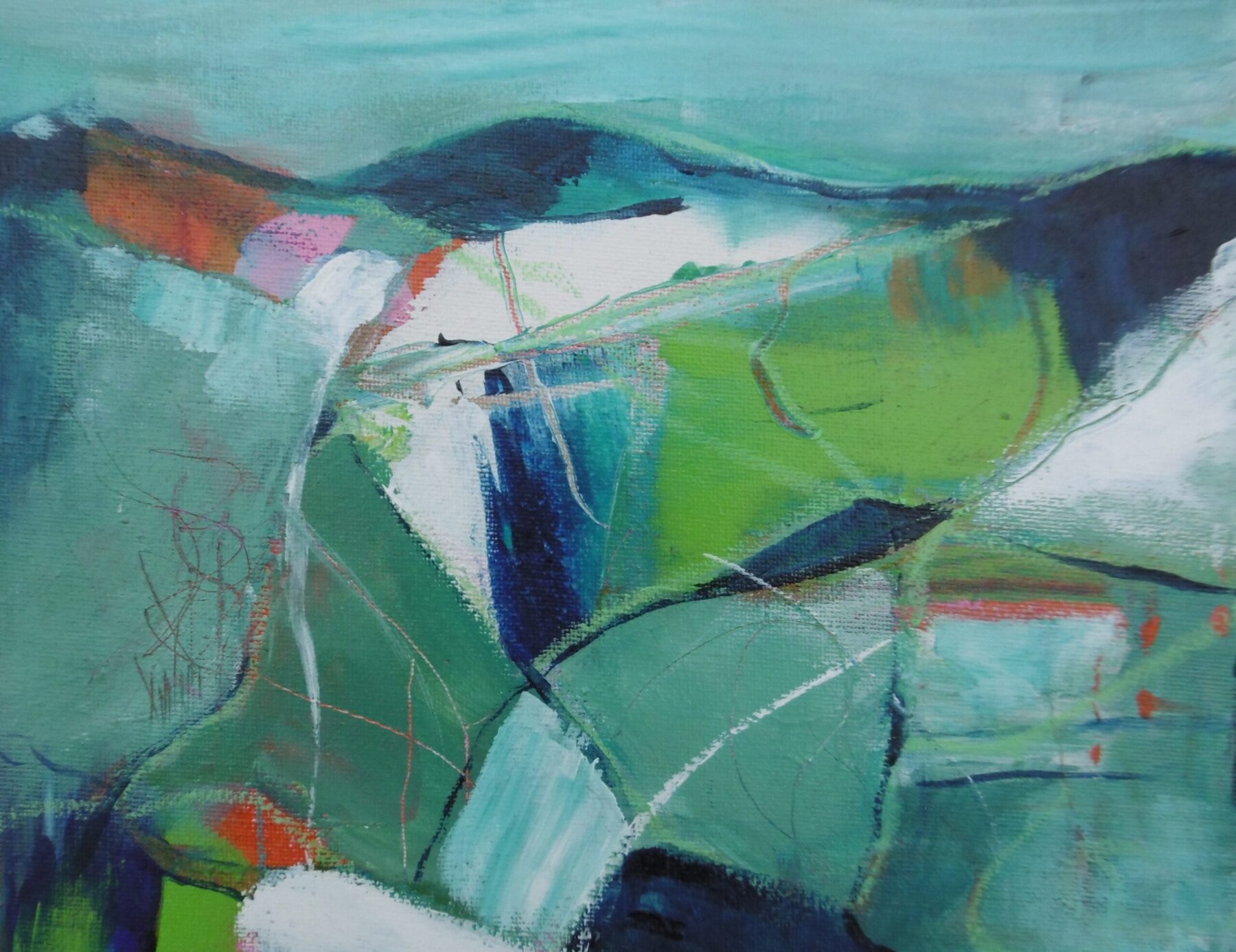 Coromandel Coast Series>
Acrylic on Canvas - size 25 x 20 cm - $230