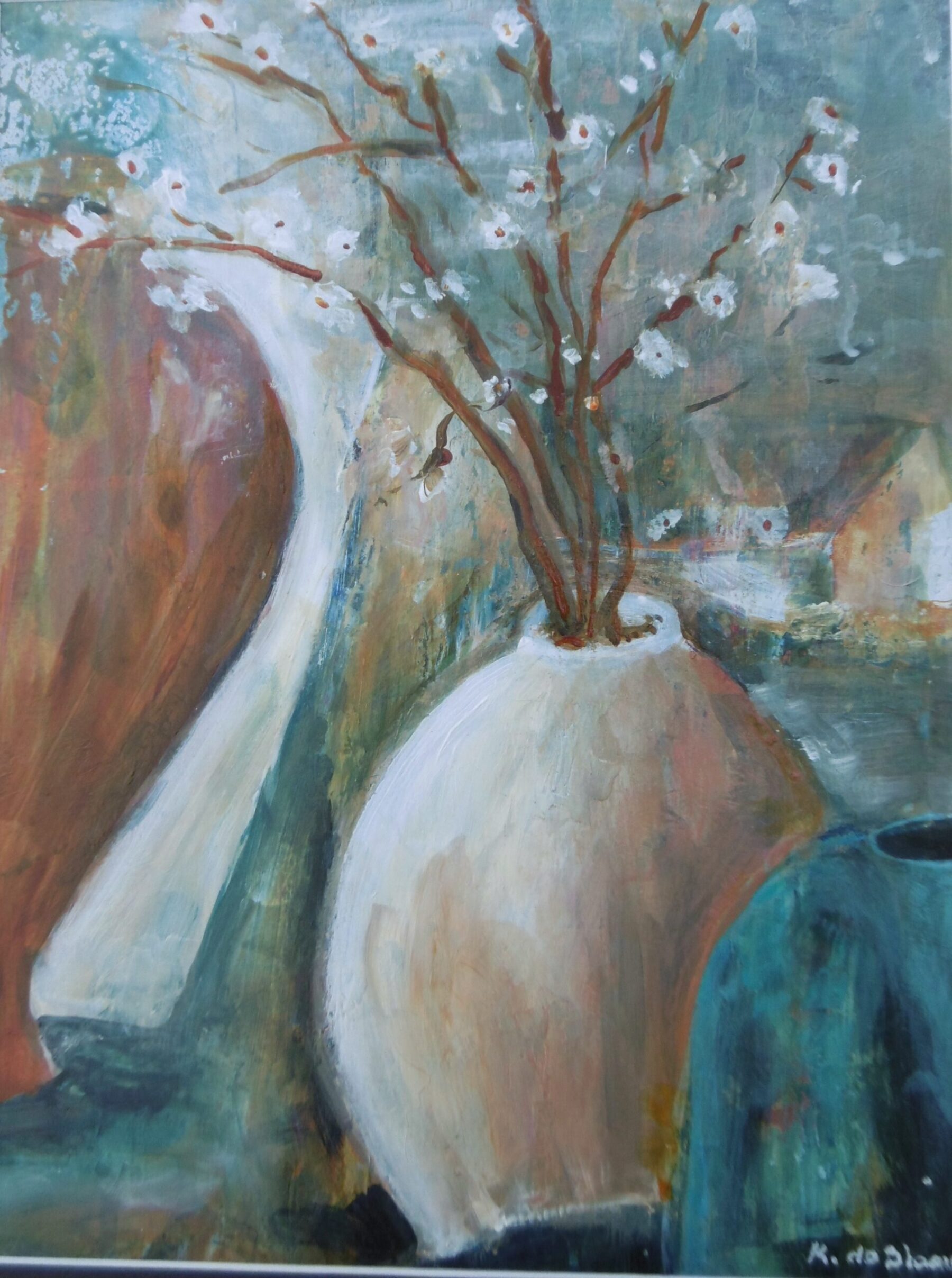 Still Life >
Acrylic on board - 33 x 45 cm - $400 - framed