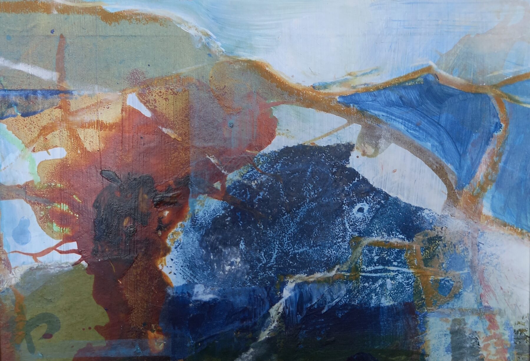 Streams of Consciousness
Acrylic on Board
Framed
Size: 300 mm x 2600 mm
$250.00