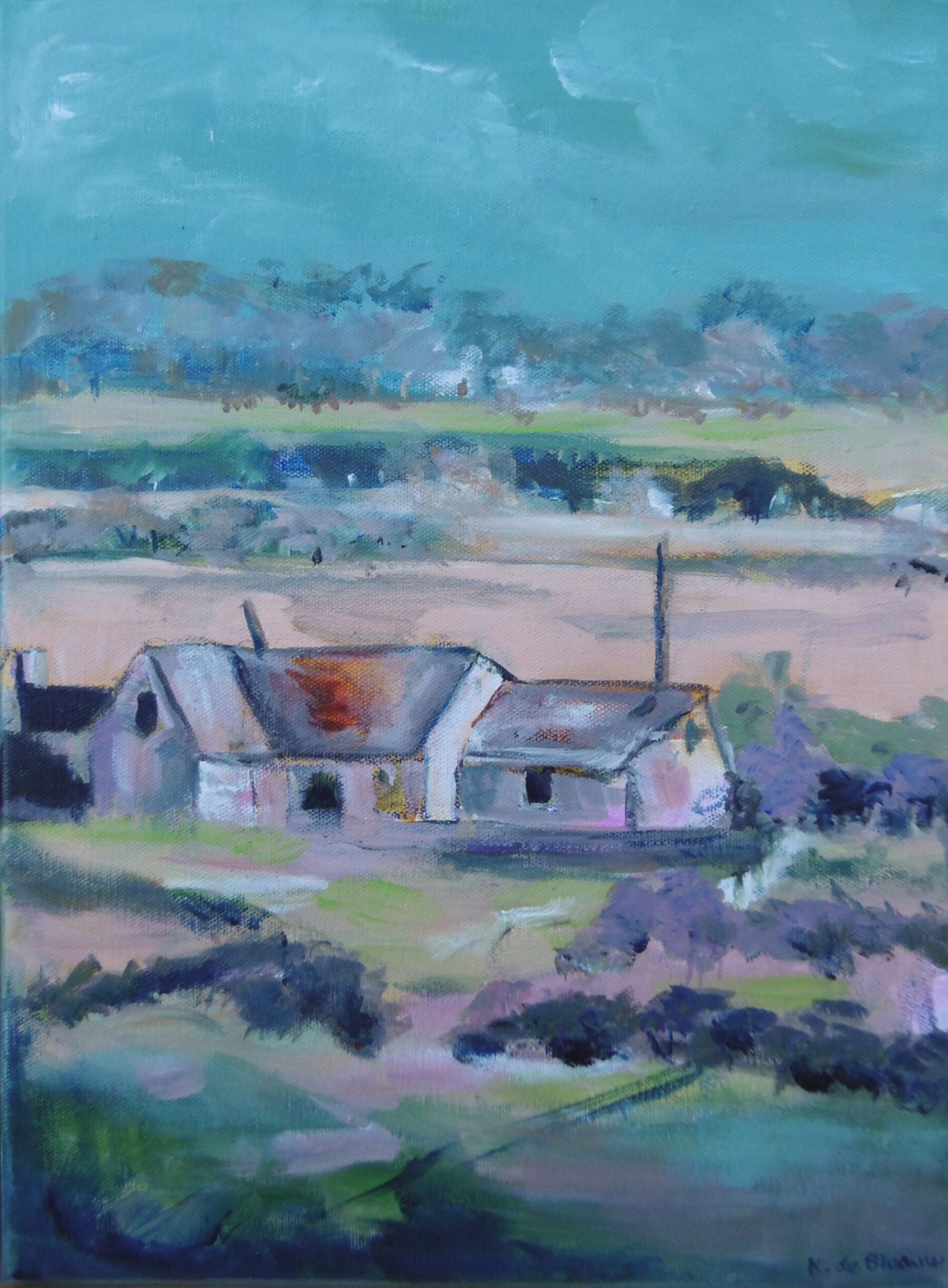 Summers Songs>
Acrylic on Canvas - 345 x 445 cm - $390 - framed