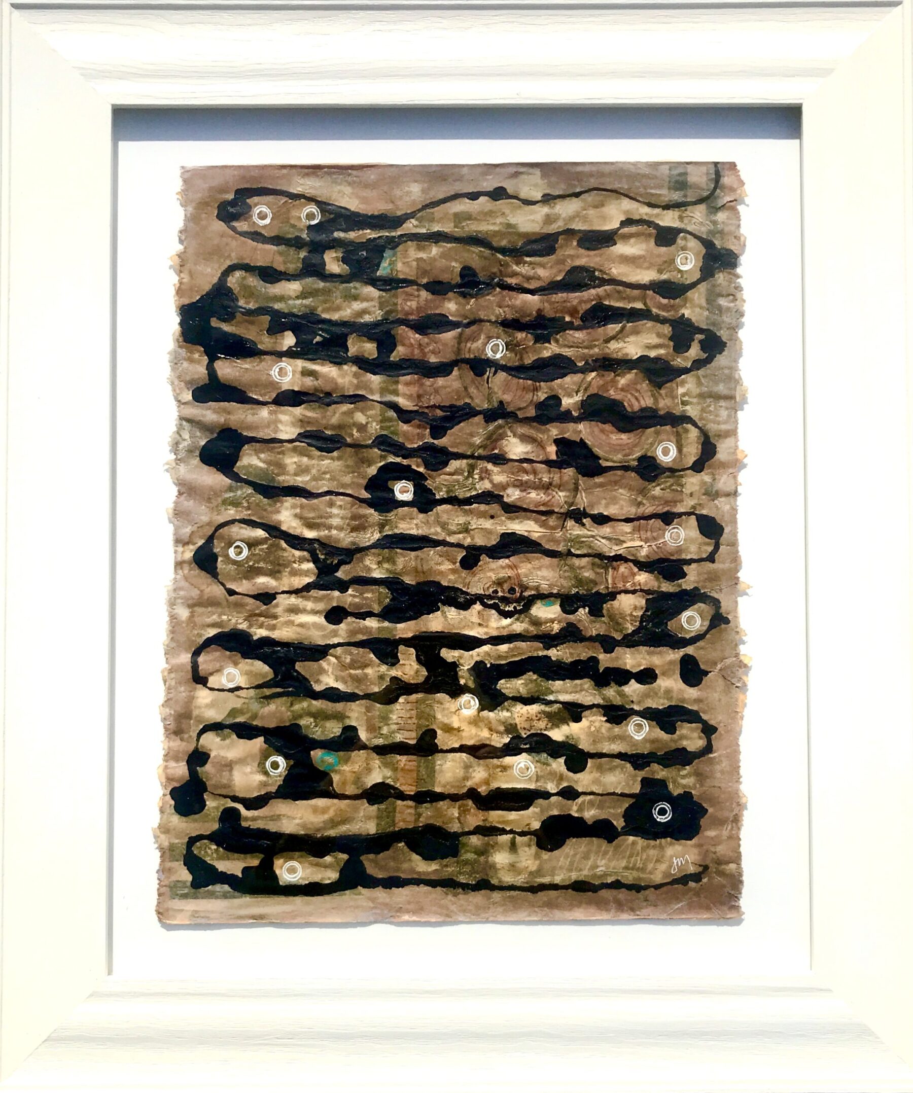 Channeled
Mixed media on paper
Framed- 600mm x 750mm
SOLD