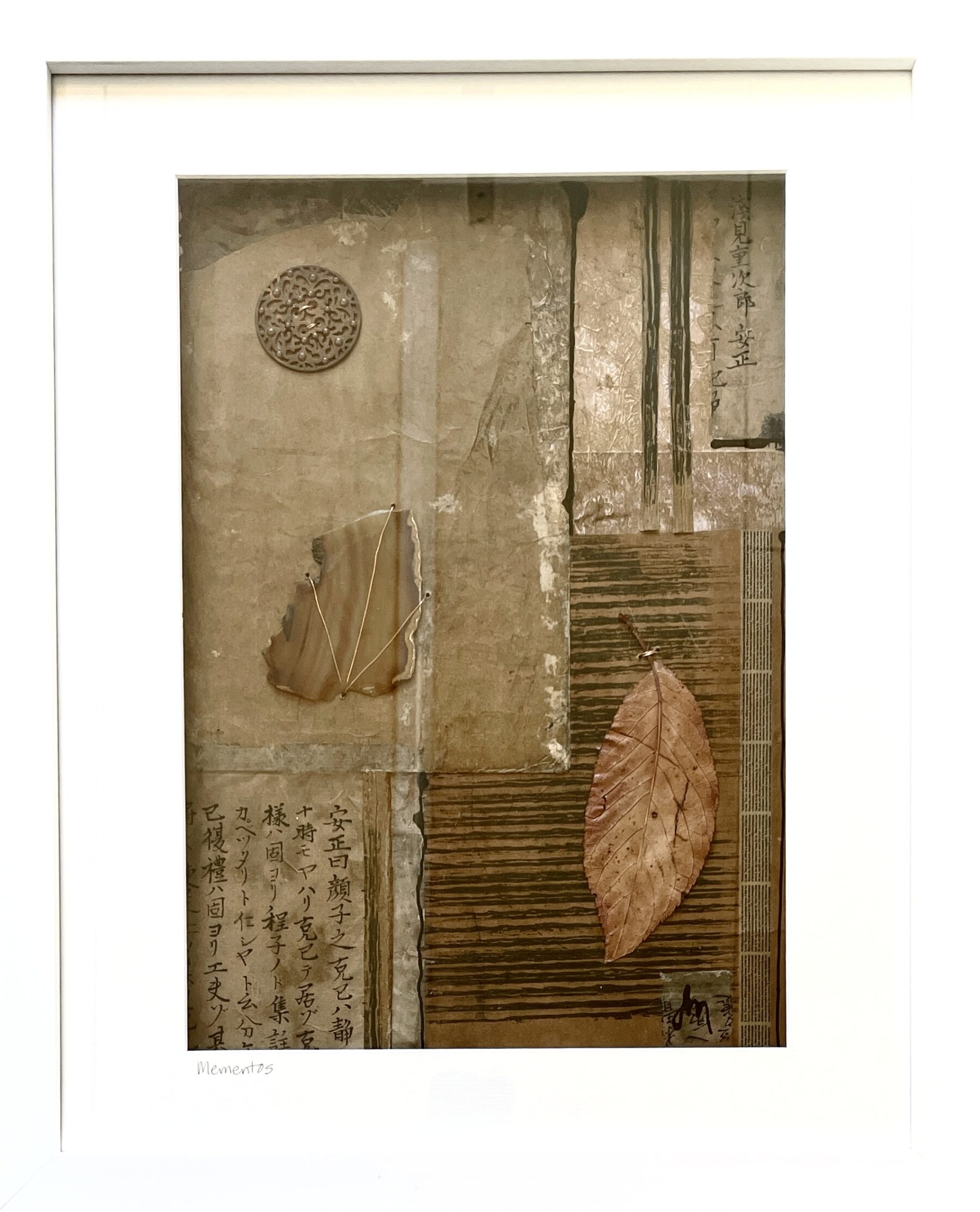 Mementos
Framed - 550mm H x 450mm W